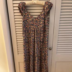 Tiered All-Day Fit & Flare Maxi Dress